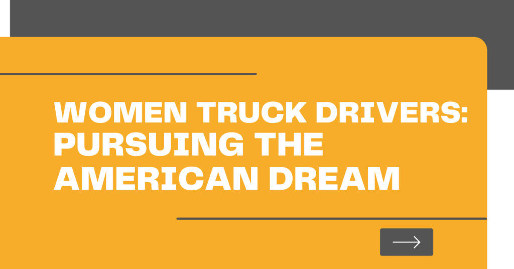 women truck drivers