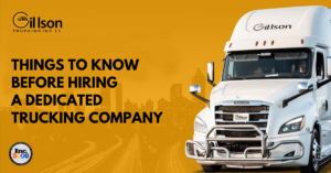 Dedicated Trucking Company